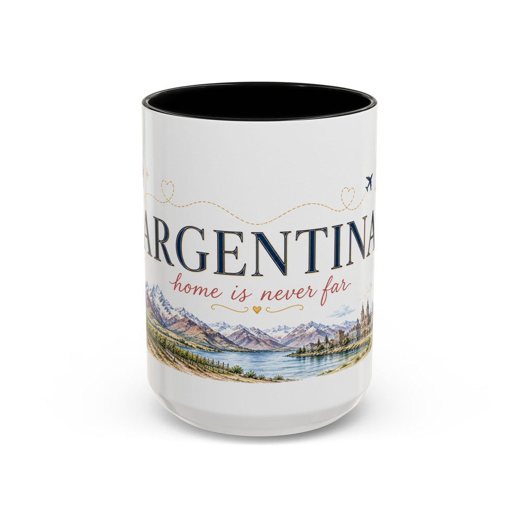 Argentina Home Country Mug | Moving Away Gift | Long Distance Friendship | 11 oz 15 oz Accent Mug