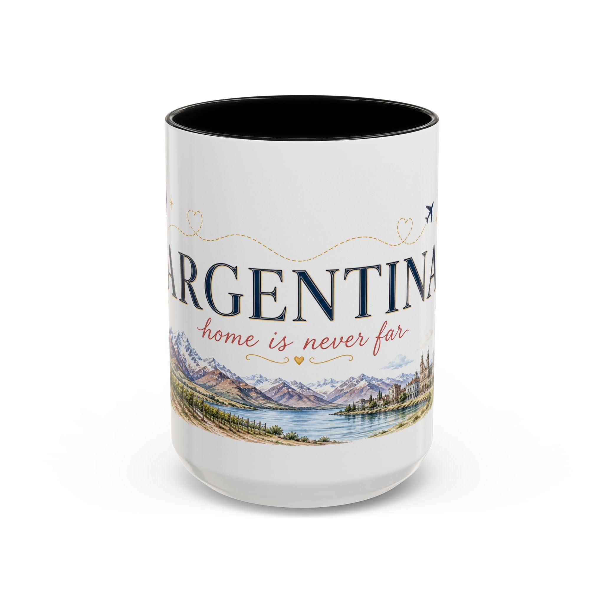 Argentina Home Country Mug | Moving Away Gift | Long Distance Friendship | 11 oz 15 oz Accent Mug