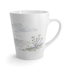 Gates of the Arctic National Park Latte Mug | Pastel Watercolor Nature Coffee Cup | 12 oz Travel Souvenir Gift