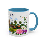 Cambodia Coffee Mug | Travel Souvenir Accent Mug | Place Gift Ceramic Cup 11oz 15oz