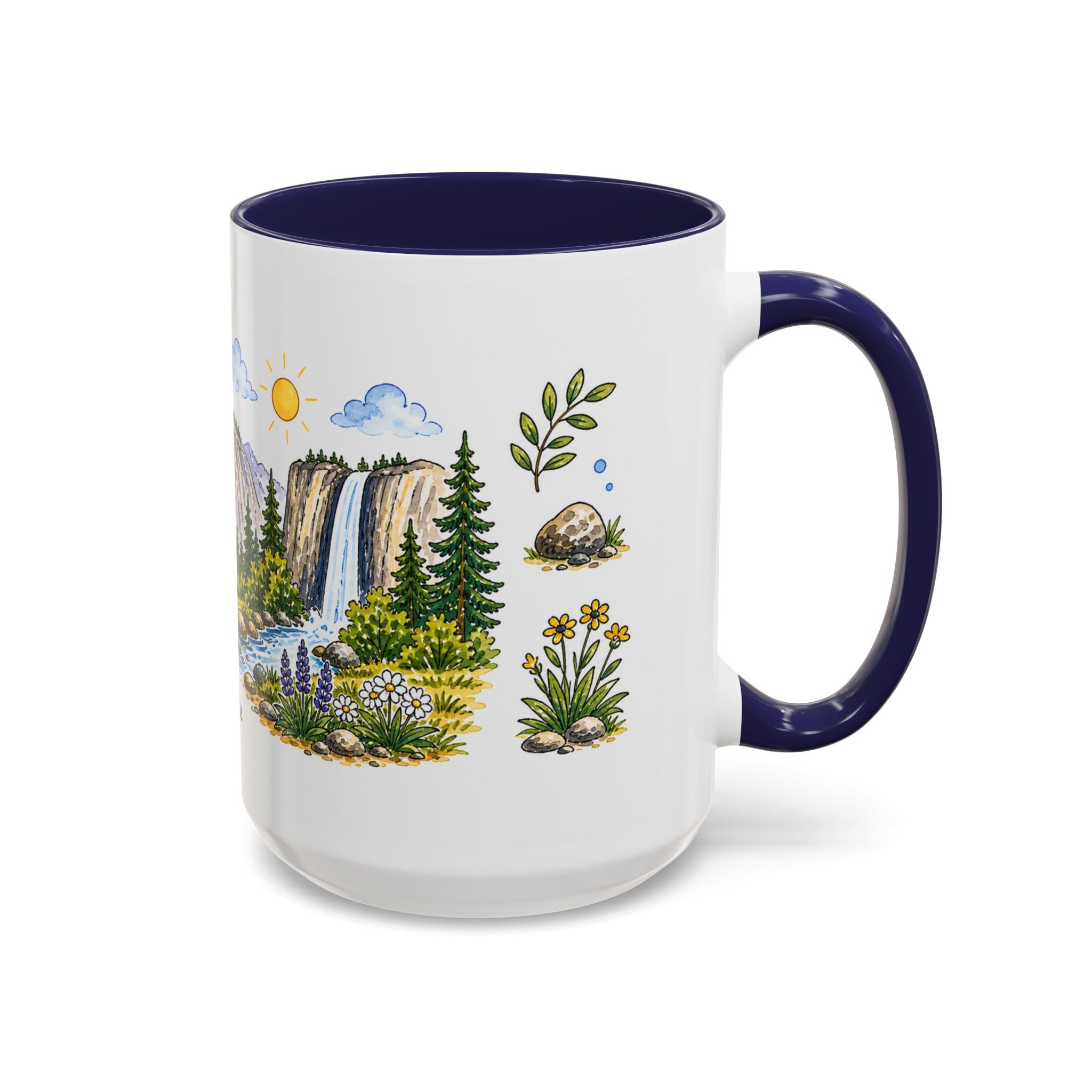 Yosemite National Park Mug | US Travel Souvenir Accent Coffee Mug | 11oz 15oz Ceramic Cup