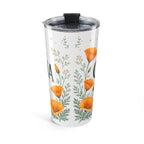 California State Flower 20oz Tumbler | California Botanical Gift | Insulated Stainless Steel Travel Cup