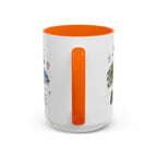 Bangalore Coffee Mug | India Souvenir Travel Gift | Accent Color Ceramic 11oz 15oz