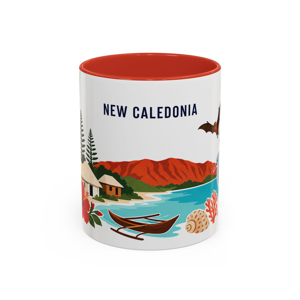 New Caledonia Coffee Mug | Travel Souvenir Accent Mug | Country Gift Ceramic Cup 11oz 15oz