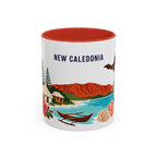 New Caledonia Coffee Mug | Travel Souvenir Accent Mug | Country Gift Ceramic Cup 11oz 15oz