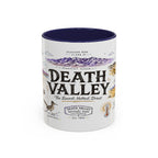 Death Valley National Park Coffee Mug | California Desert Hiking Camping Gift | Accent Color Ceramic 11oz 15oz