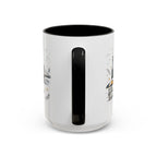 New York City Coffee Mug | New York Souvenir Travel Gift | Accent Color Ceramic 11oz 15oz
