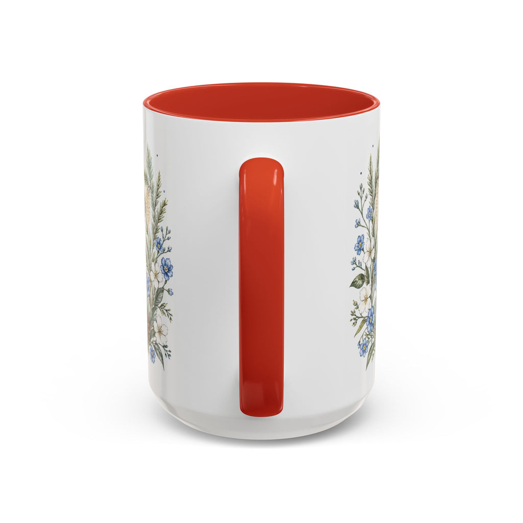 Maine State Mug | Moving Away, Long Distance Friendship Gift | 11oz 15oz Accent Mug
