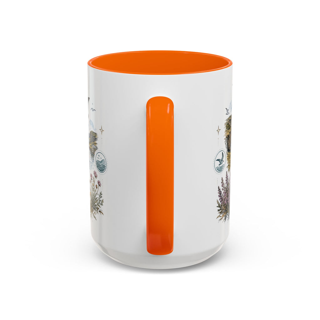 Orkney Islands Mug, Scotland Travel Souvenir, Bucket List Gift, Accent Ceramic Coffee Mug 11oz 15oz