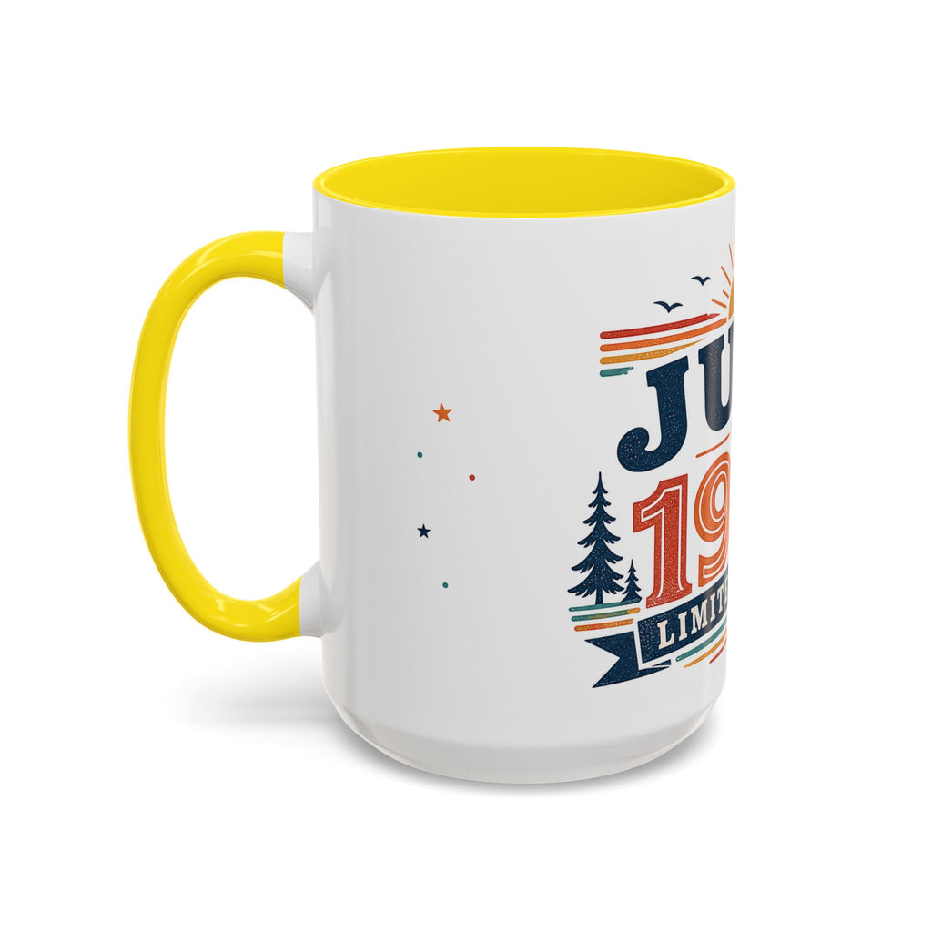 Custom Retro Birthday Mug | Personalized Month Year Gift (11oz 15oz)
