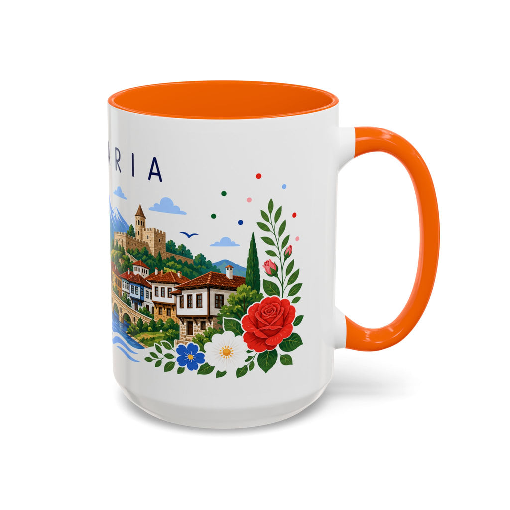 Bulgaria Coffee Mug | Travel Souvenir Accent Mug | Place Gift Ceramic Cup 11oz 15oz