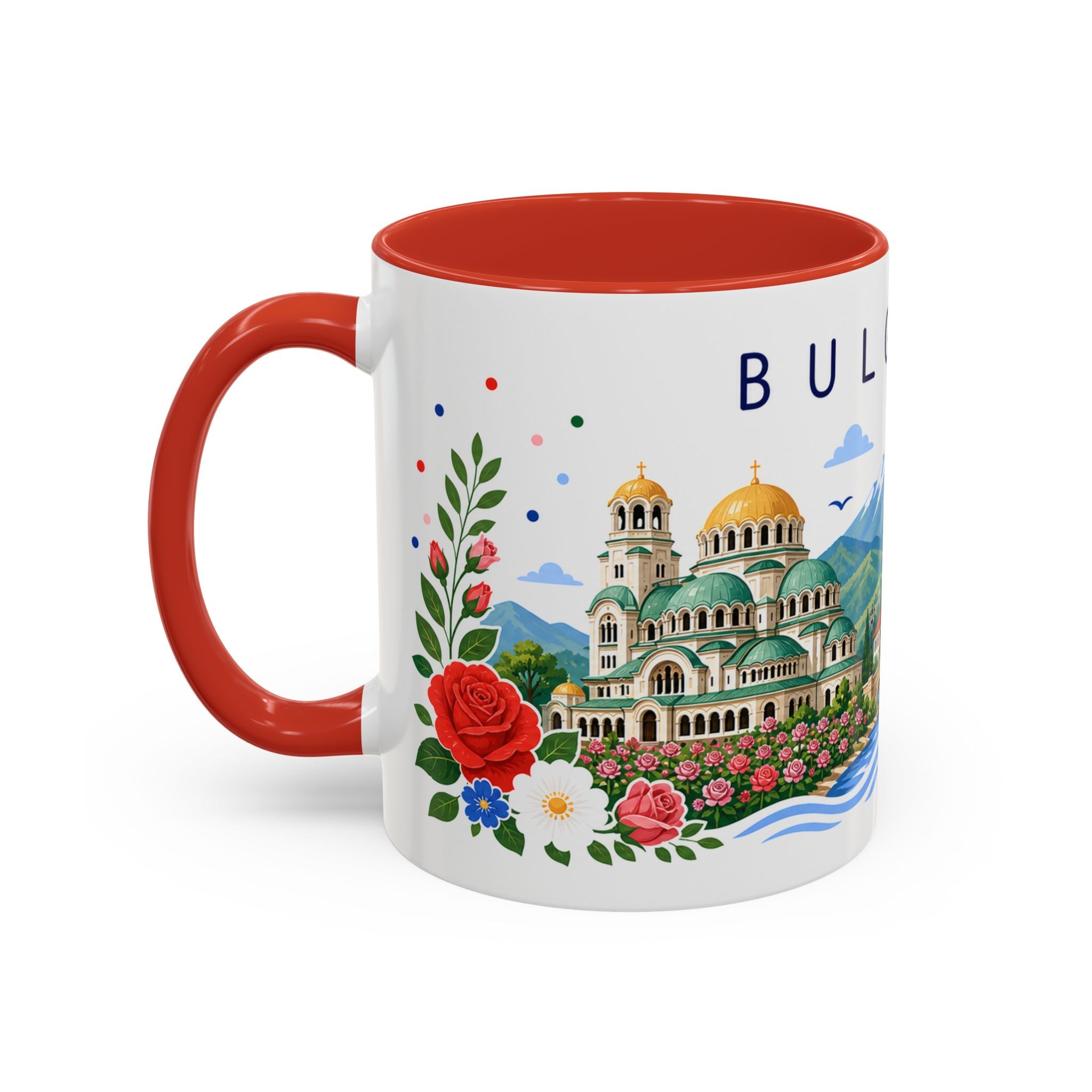 Bulgaria Coffee Mug | Travel Souvenir Accent Mug | Place Gift Ceramic Cup 11oz 15oz
