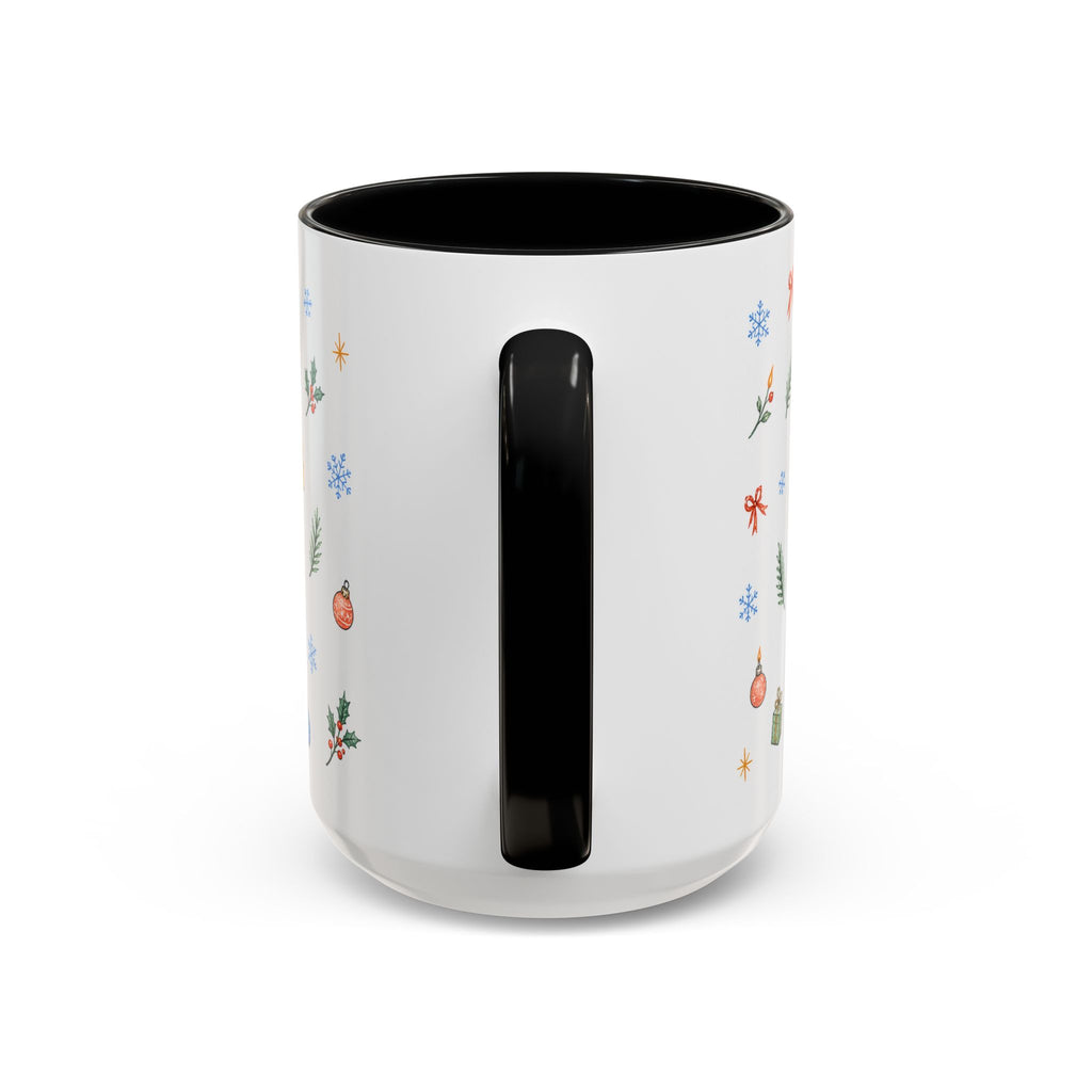 Istanbul Christmas Mug | Watercolor Travel Souvenir | Holiday Gift | Accent Ceramic Coffee Cup 11oz 15oz