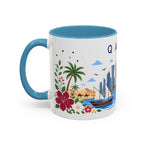 Qatar Coffee Mug | Travel Souvenir Accent Mug | Place Gift Ceramic Cup 11oz 15oz