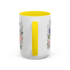 Rhode Island State Map Mug | Botanical Seaside Accent Cup (11oz or 15oz)