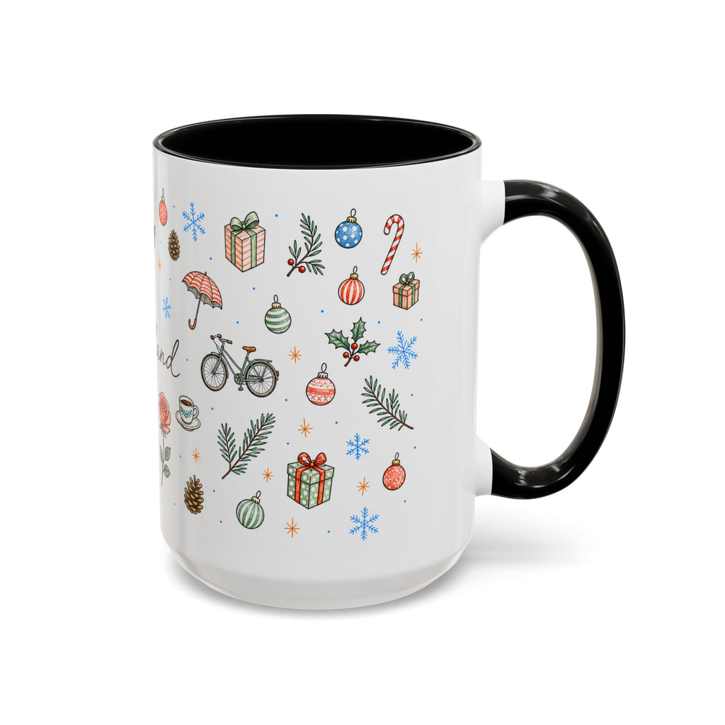 Portland Christmas Watercolor Mug | City Souvenir Coffee Cup (11oz 15oz)
