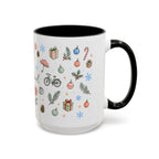 Portland Christmas Watercolor Mug | City Souvenir Coffee Cup (11oz 15oz)