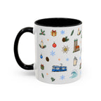 Munich Christmas Mug | Watercolor City Souvenir, Travel Gift (11oz/15oz)