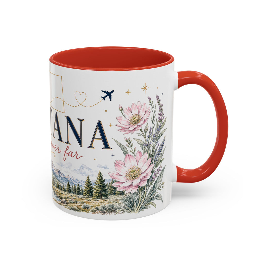 Montana Home State Mug | Moving Away, Long Distance Friendship Gift (11oz 15oz)