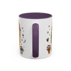 Colmar Illustrated Travel Mug | France Souvenir Accent Coffee Mug | 11oz 15oz Ceramic Cup