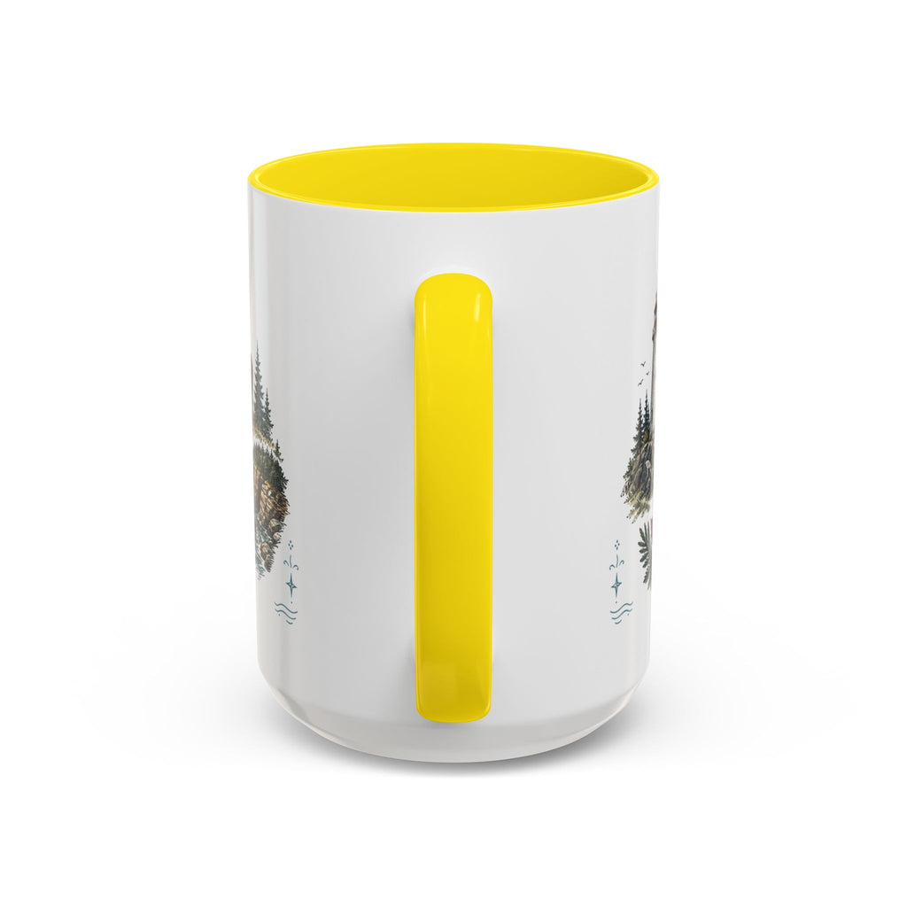 Cabot Trail Mug, Nova Scotia Travel Souvenir, Bucket List Gift, Accent Ceramic Coffee Mug 11oz 15oz