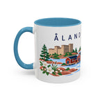 Åland Islands Coffee Mug | Travel Souvenir Accent Mug | Country Gift Ceramic Cup 11oz 15oz