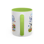 Amsterdam Travel Mug | European City Souvenir Accent Coffee Mug | 11oz 15oz Ceramic Cup