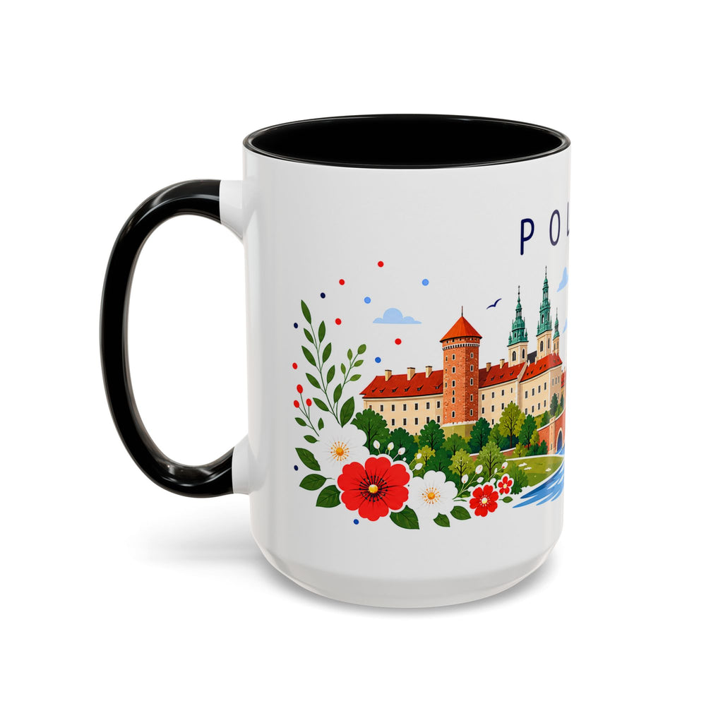 Poland Coffee Mug | Travel Souvenir Accent Mug | Place Gift Ceramic Cup 11oz 15oz