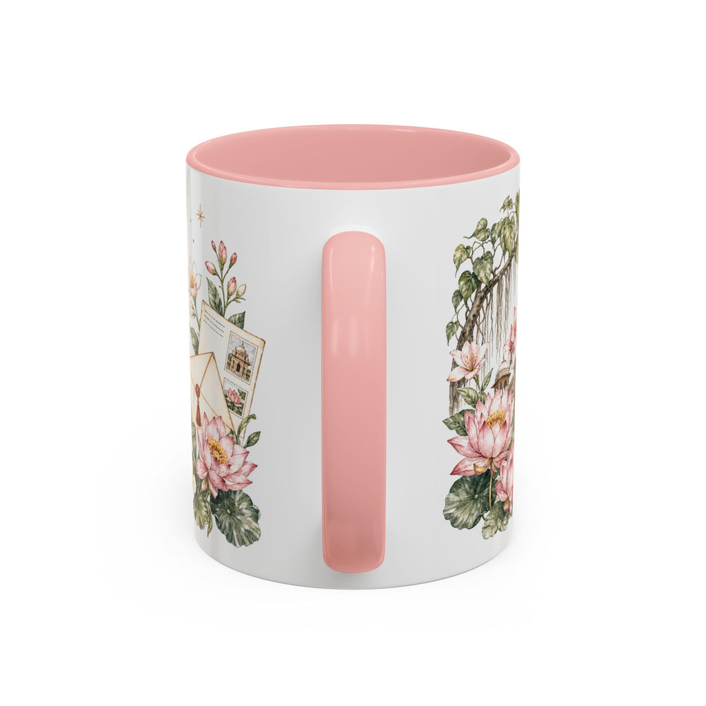 India Home Country Mug | Moving Away Gift | Long Distance Friendship | 11 oz 15 oz Accent Mug