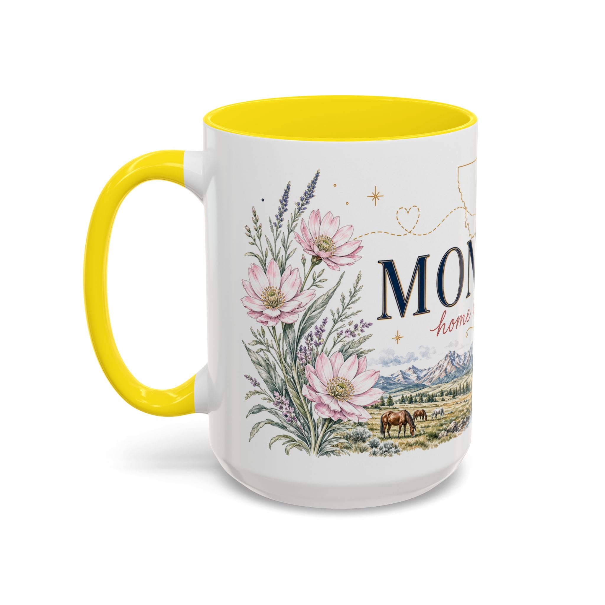 Montana Home State Mug | Moving Away, Long Distance Friendship Gift (11oz 15oz)