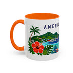 American Samoa Coffee Mug | Travel Souvenir Accent Mug | Country Gift Ceramic Cup 11oz 15oz