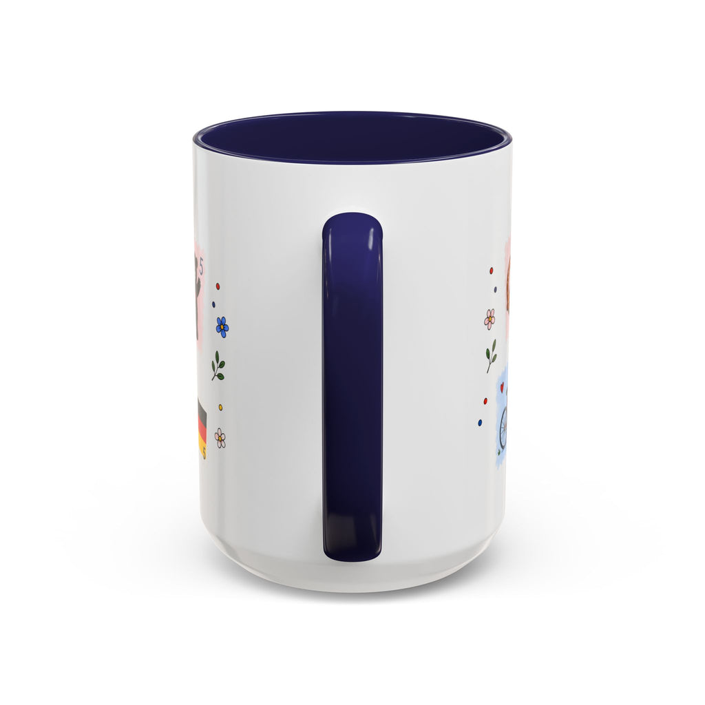 Berlin Coffee Mug | Postage Stamp Collage Mug | Travel Souvenir Accent Cup 11oz 15oz