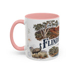 Flinders Ranges Mug, Australia Travel Souvenir, Bucket List Gift, Accent Ceramic Coffee Mug 11oz 15oz