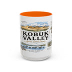 Kobuk Valley National Park Coffee Mug | Alaska Arctic Sand Dunes Gift | Accent Color Ceramic 11oz 15oz
