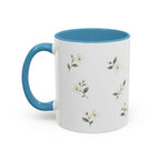 Idaho Syringa Mug, State Flower Floral Coffee Cup, 11oz Botanical Gift