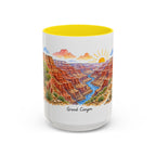 Grand Canyon National Park Mug | US Travel Souvenir Accent Coffee Mug | 11oz 15oz Ceramic Cup