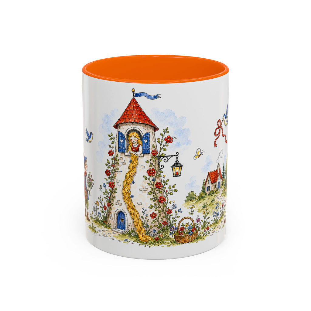 Rapunzel Mug | Tower Storybook Fairy Tale Accent Coffee Mug | EveryLegend