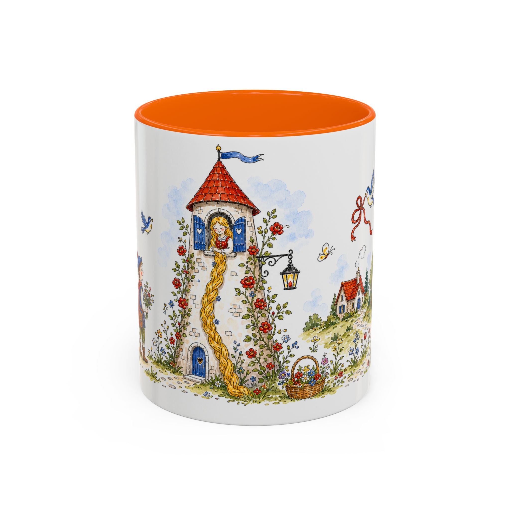 Rapunzel Mug | Tower Storybook Fairy Tale Accent Coffee Mug | EveryLegend