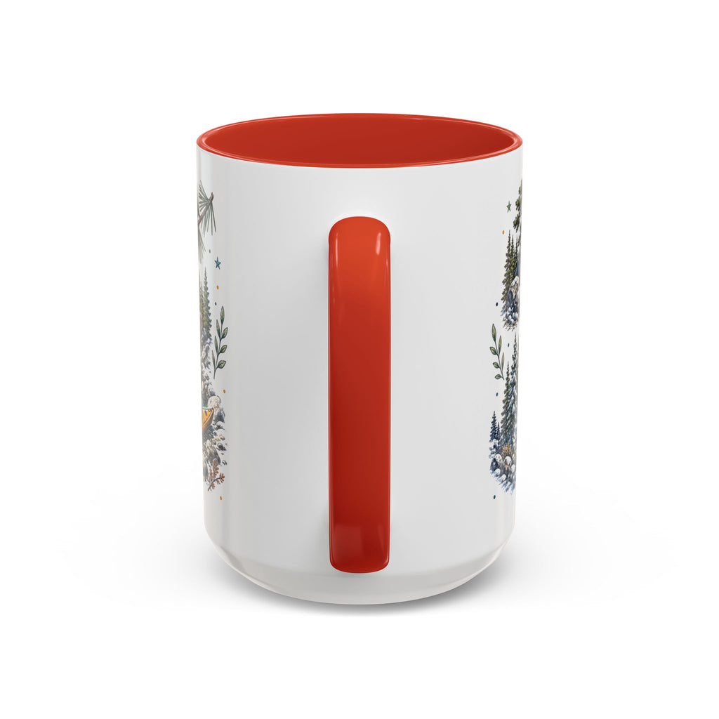 Lake Tahoe Mug, California Nevada Travel Souvenir, Bucket List Gift, Accent Ceramic Coffee Mug 11oz 15oz
