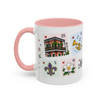 New Orleans Coffee Mug | Postage Stamp Collage Mug | Travel Souvenir Accent Cup 11oz 15oz