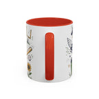 Coach Best Dad On The Field Coffee Mug | Father's Day Gift for Dad | Accent Color Ceramic 11oz 15oz
