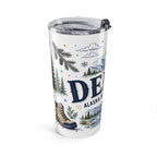 Denali National Park 20oz Tumbler | Alaska National Park Hiking Gift | Insulated Stainless Steel Travel Cup