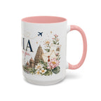 India Home Country Mug | Moving Away Gift | Long Distance Friendship | 11 oz 15 oz Accent Mug