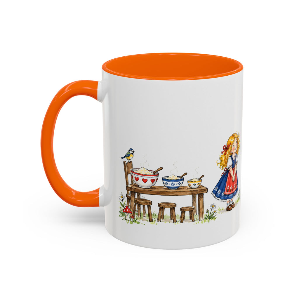Goldilocks and the Three Bears Mug | Storybook Fairy Tale Accent Coffee Mug | EveryLegend