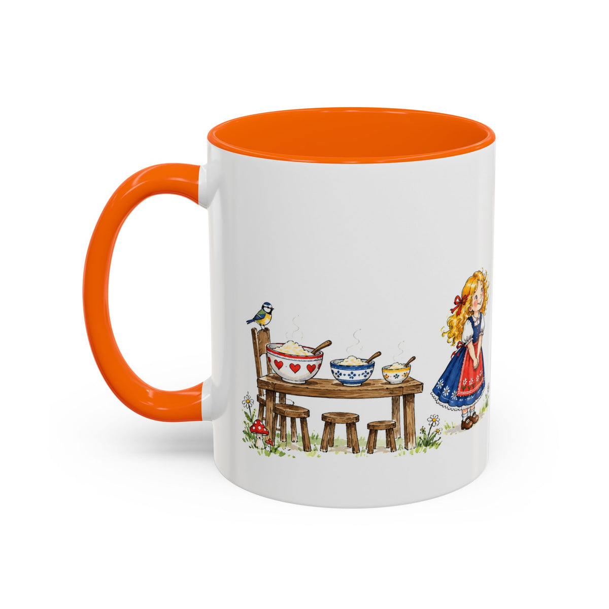 Goldilocks and the Three Bears Mug | Storybook Fairy Tale Accent Coffee Mug | EveryLegend