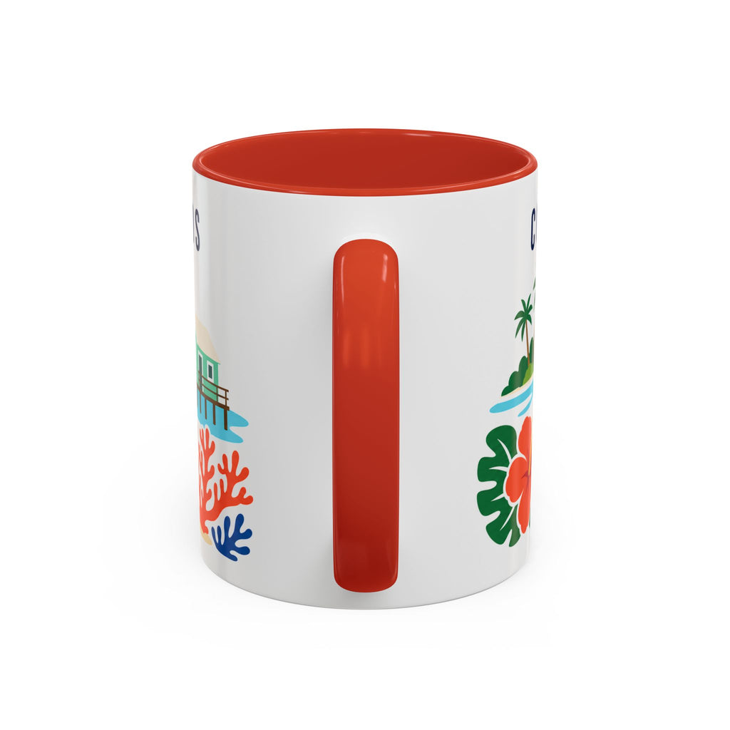 Cocos (Keeling) Islands Coffee Mug | Travel Souvenir Accent Mug | Country Gift Ceramic Cup 11oz 15oz