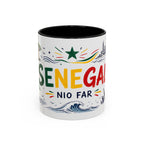 Senegal Soccer Coffee Mug | World Cup Fan Gift | Accent Color Ceramic 11oz 15oz Match Day Cup