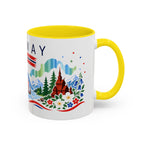 Norway Coffee Mug | Travel Souvenir Accent Mug | Country Gift Ceramic Cup 11oz 15oz