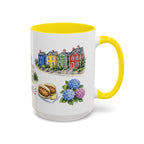 Providence Illustrated Travel Mug | City Souvenir Accent Coffee Mug | 11oz 15oz Ceramic Cup