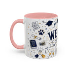 We Did It Class of 2026 Coffee Mug | Graduation Gift | Accent Color Ceramic 11oz 15oz